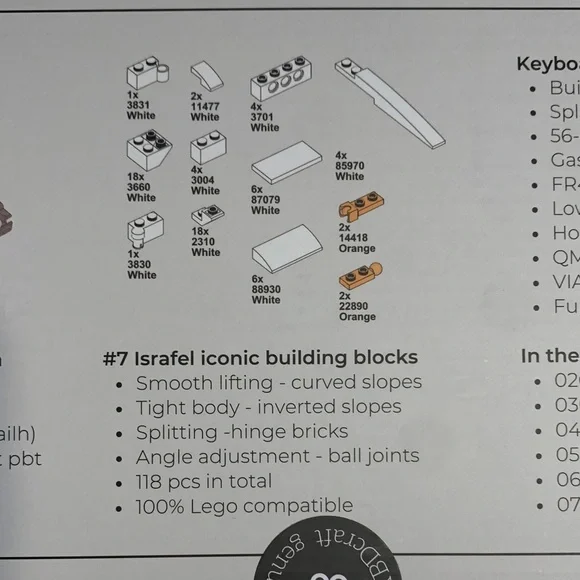 Low Profile Ergo-Split Keyboard - Picture 10 of 11